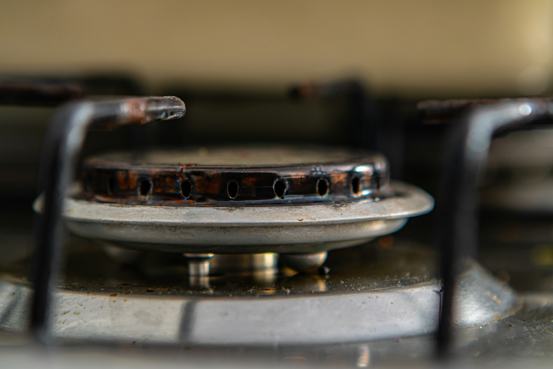 Inox taché par acide